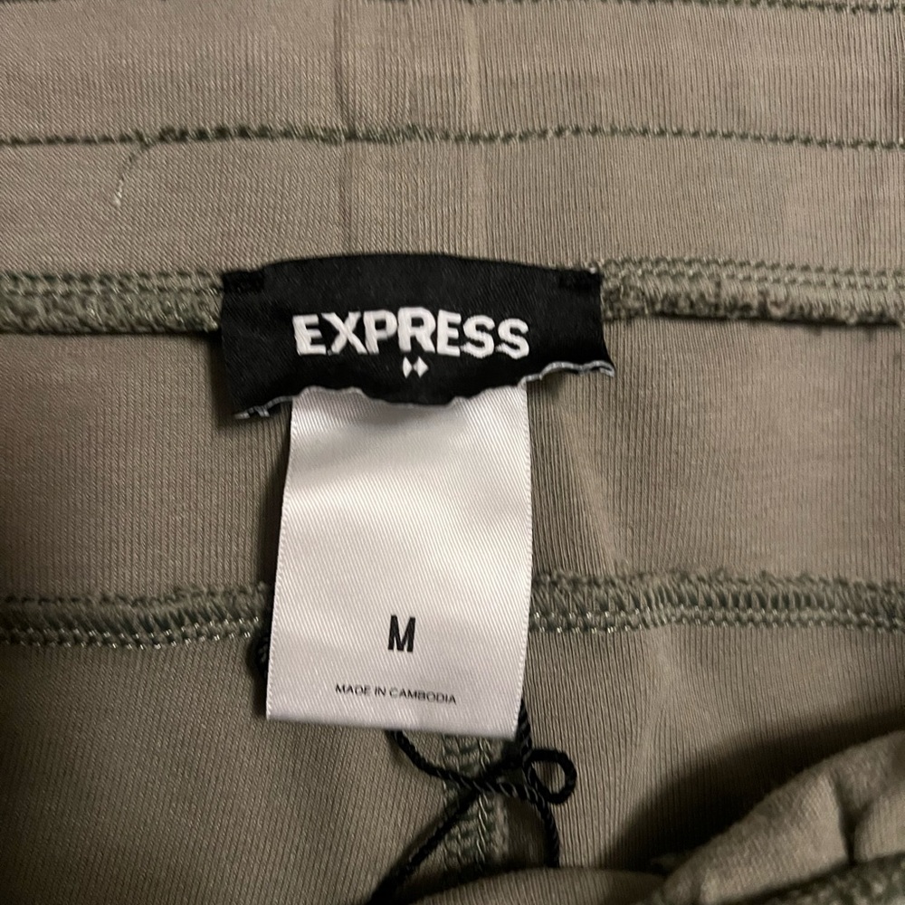 Express olive sweatpants size medium men’s